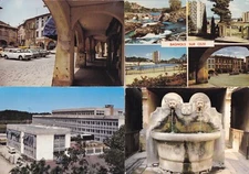 Lot of 4 old postcards postcards BAGNOLS-SUR-CEZE GARD