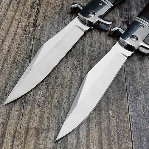 Russian Finka NKVD KGB Tactical Outdoor Comping Pocket Folding Knife with Sheath - Picture 8 of 11