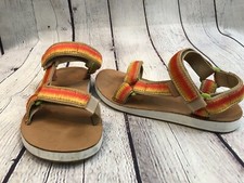 Teva Original Universal Ombre Tan Leather Sandals Women  s Size 5