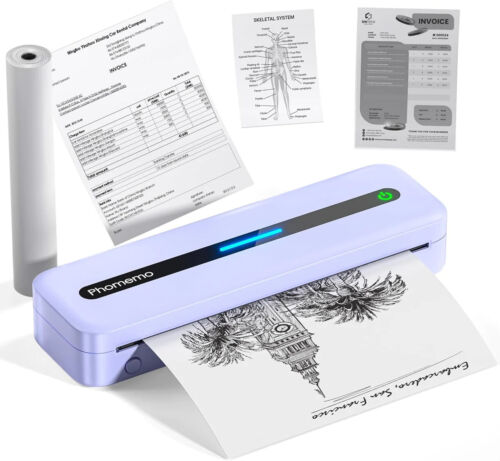Phomemo M832 A4 Inkless Printer Wireless Bluetooth Thermal Travel Printer lot - Picture 14 of 17