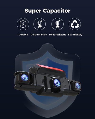 Mejor Camara De Seguridad 1080P Para Carros De 360° Cámara De 4 Canales - Picture 8 of 9