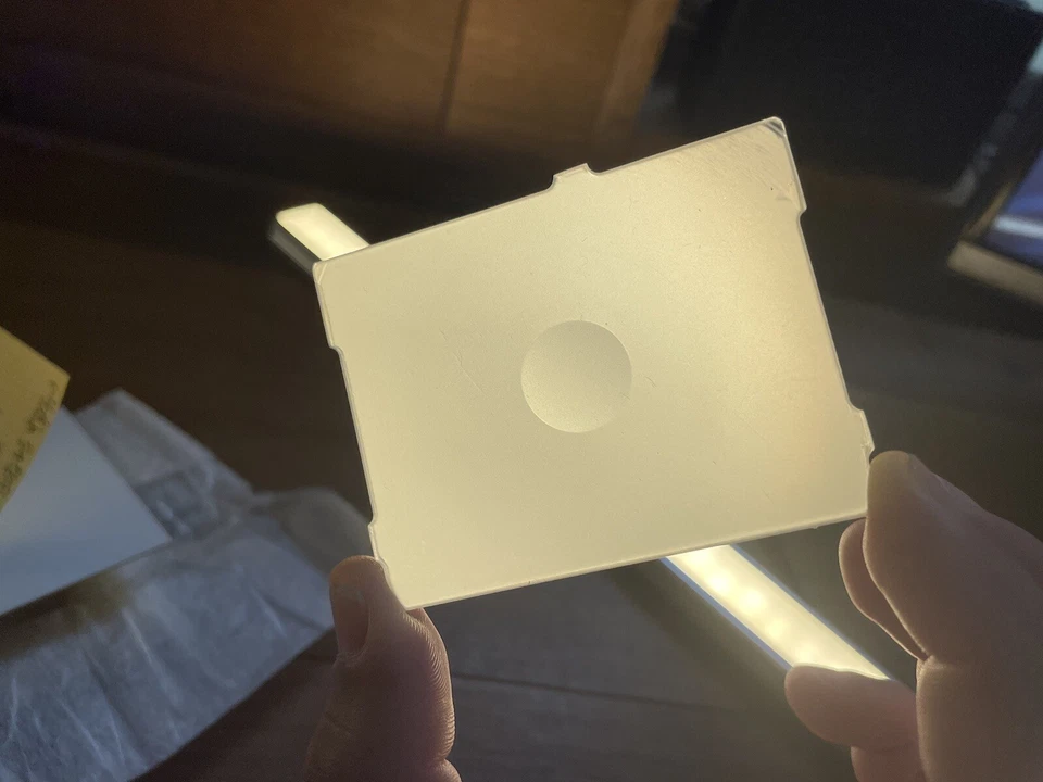 *Casi Como Nueva en Caja* Pantalla de Enfoque Bronica G Mate para GS-1 de Japón #V6-18B Foto 4 de 4