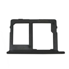 For Samsung Galaxy A6 2018 A600 Replacement SIM 2 & SD Card Tray Holder (Black)