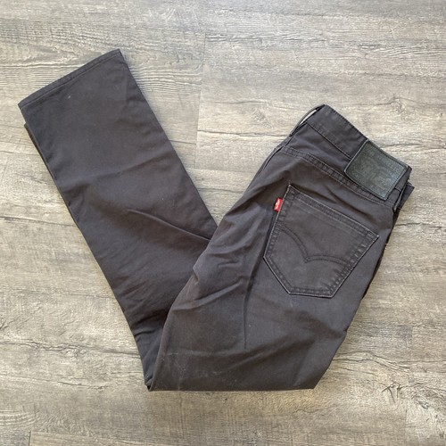 LEVIS 504 DARK BROWN STRAIGHT LEG Mens 