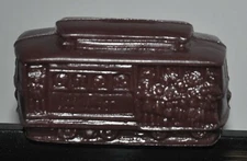 Mold-A-Rama San Francisco Trolley Molded Souvenir - CABLE CAR 1960s era - BROWN