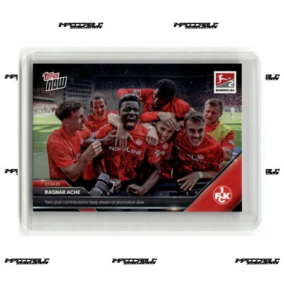 2025 Topps Now Bundesliga - #173 Ragnar Ache /141 Two Goals