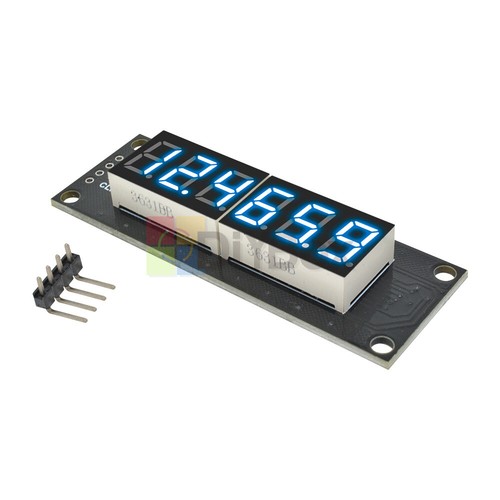 TM1637 0.36inch 6-Digit 7-Segment Digital LED Display Tube Module 0.36" 5 Colors - Picture 31 of 36