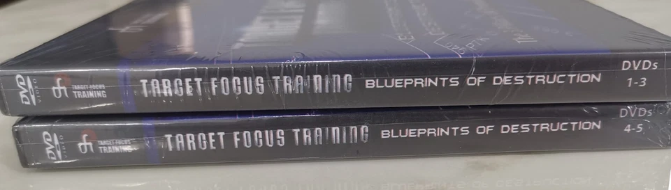 BRAND NEW Target Focus Training Self Defense 5 DVD set Blueprints Of Destruction - Image 4 of 4