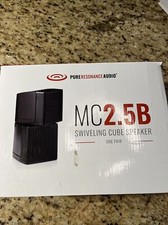 Pure Resonance Audio Mc2.5b Dual 2.5" Swiveling Cube Speakers - Pair (open Box)