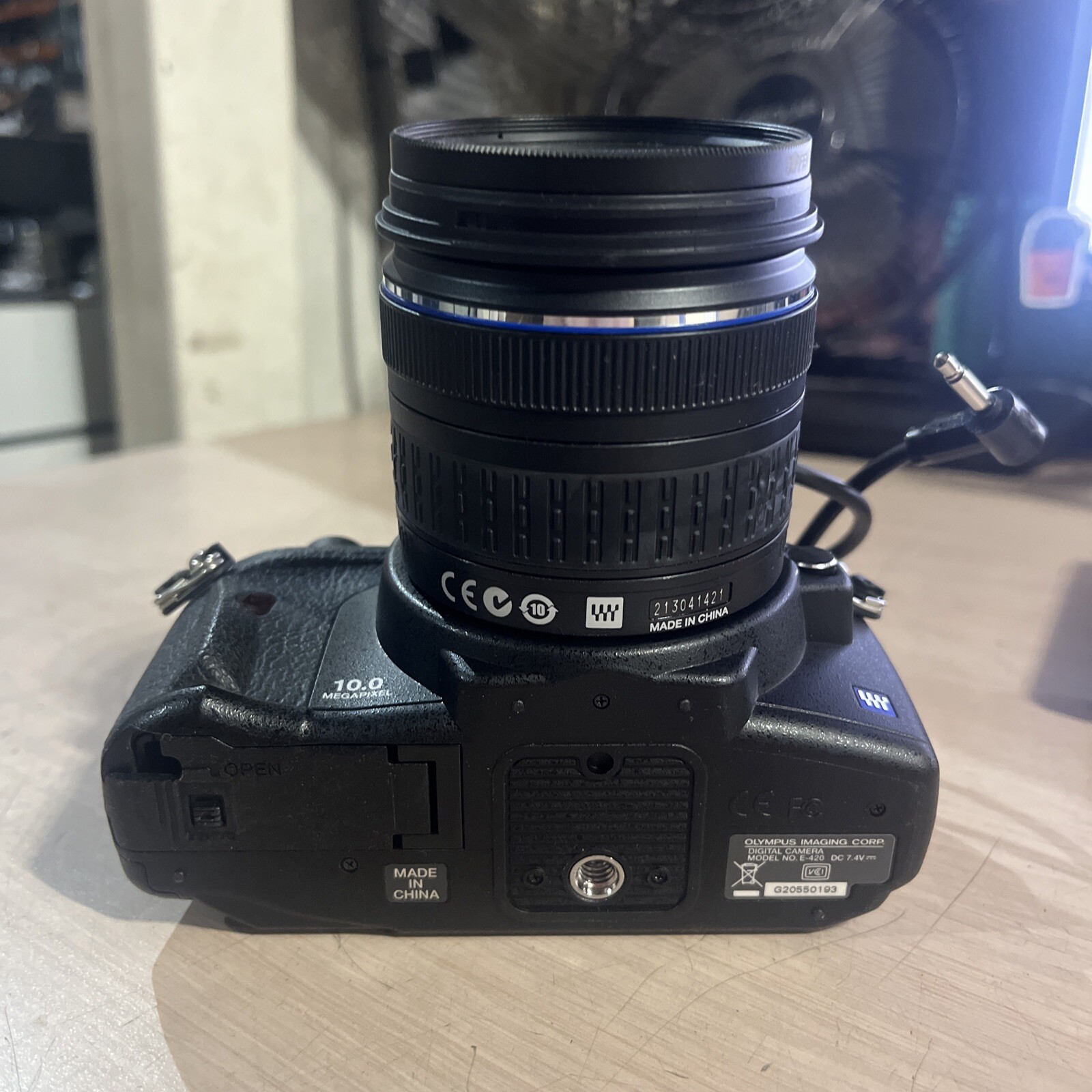OLYMPUS E-420 DIGITAL SLR CAMERA BODY WITH 14-42MM LENS * | eBay
