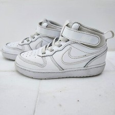 Nike Toddler Court Borough Mid 2 White Size 9C CD7784-100
