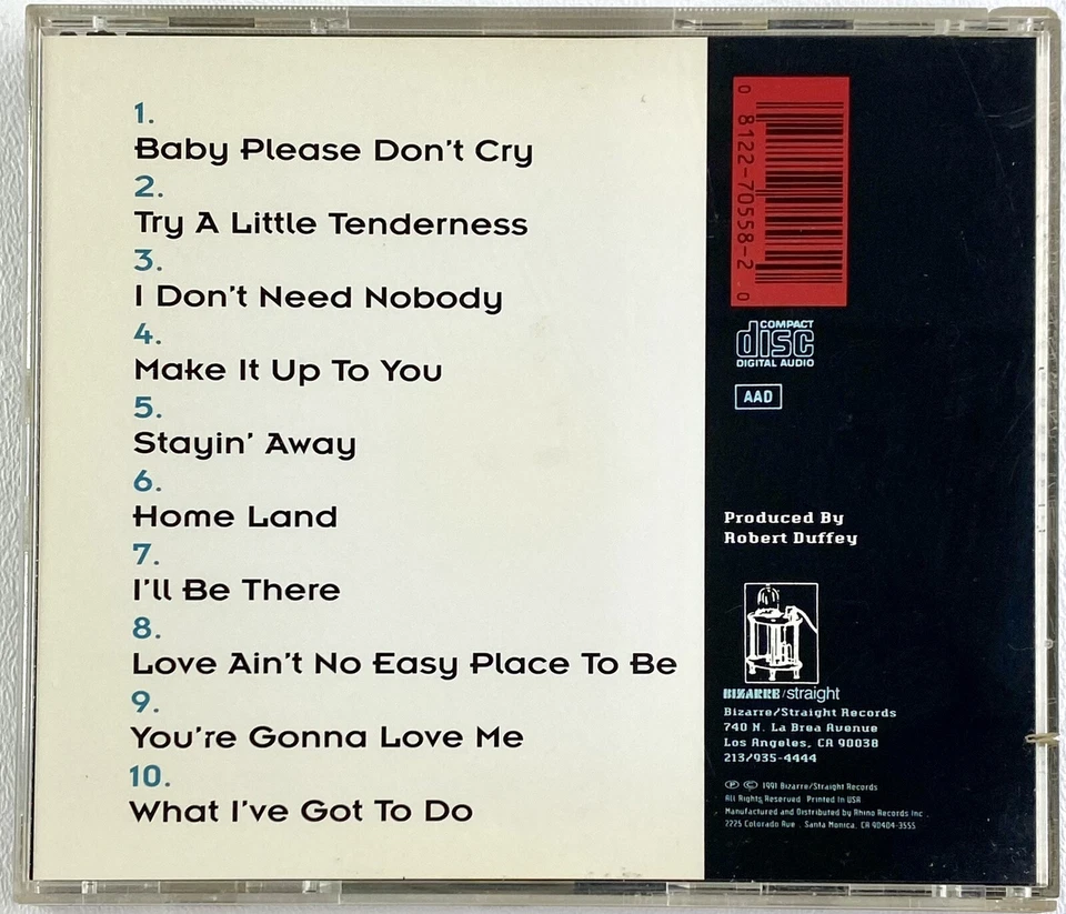 SOLOMON BURKE Home Land CD 1991 Bizarre Straight R2-70558 OOP Blues - Image 2 of 4