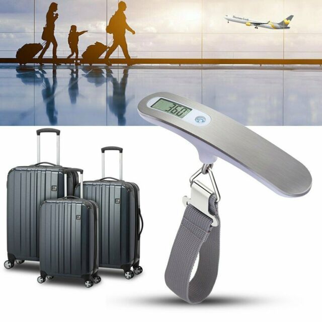 50kg/10g Portable Travel LCD Digital Hanging Luggage Scale Electronic Weight US
