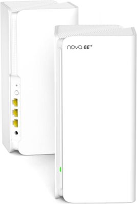 Tenda MX21 Pro Tri-Band Wi-Fi 6 2402 Mbit/s 3 Ethernet-Ports WPA3 VPN MU-MIMO Me