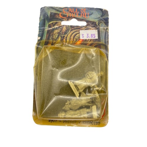 RAFM Call of Cthulhu D&D figures 2907 Priest/Exorcist New Vintage metal unpainte - 第 1/7 張圖片