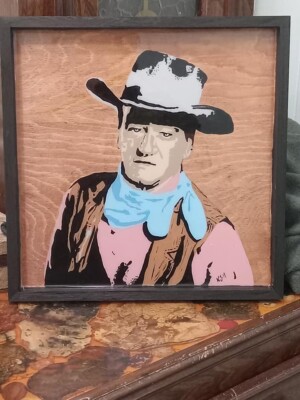 Custome POP Art Hand Painted on Canvas or Wood