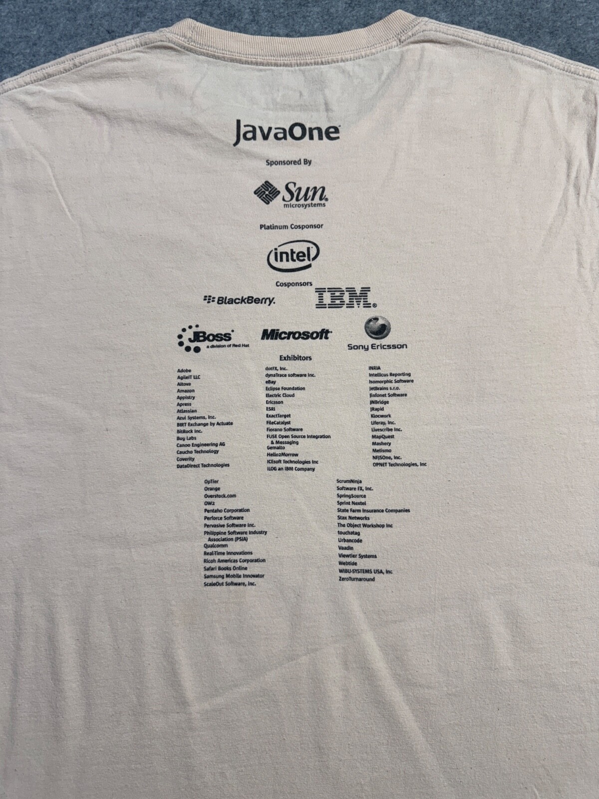 Beige Vintage JAVA JavaOne Opportunity Sponsors o… - image 10