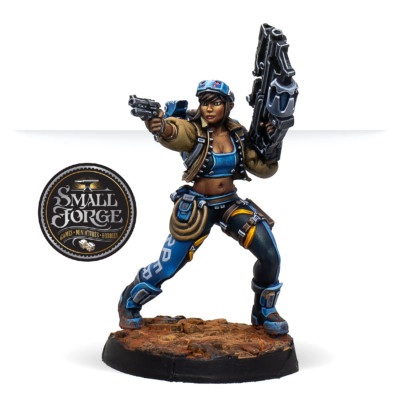 Dr Priya Harper, Archeoraider. PanOceania Army. Infinity 281244-1132. NEW