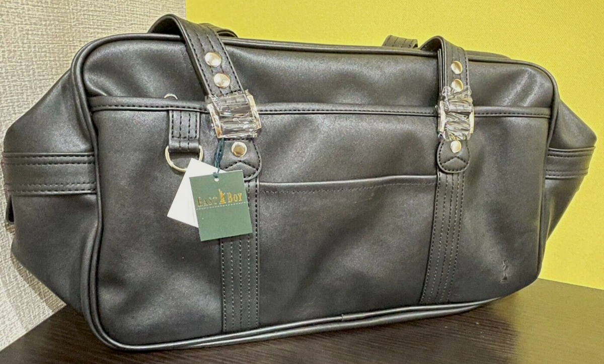 EASTBOY School Bag Synthetic Leather A4 Size Black 5209300 | eBay