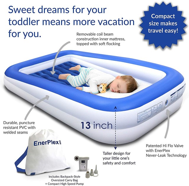 kids inflatable bed