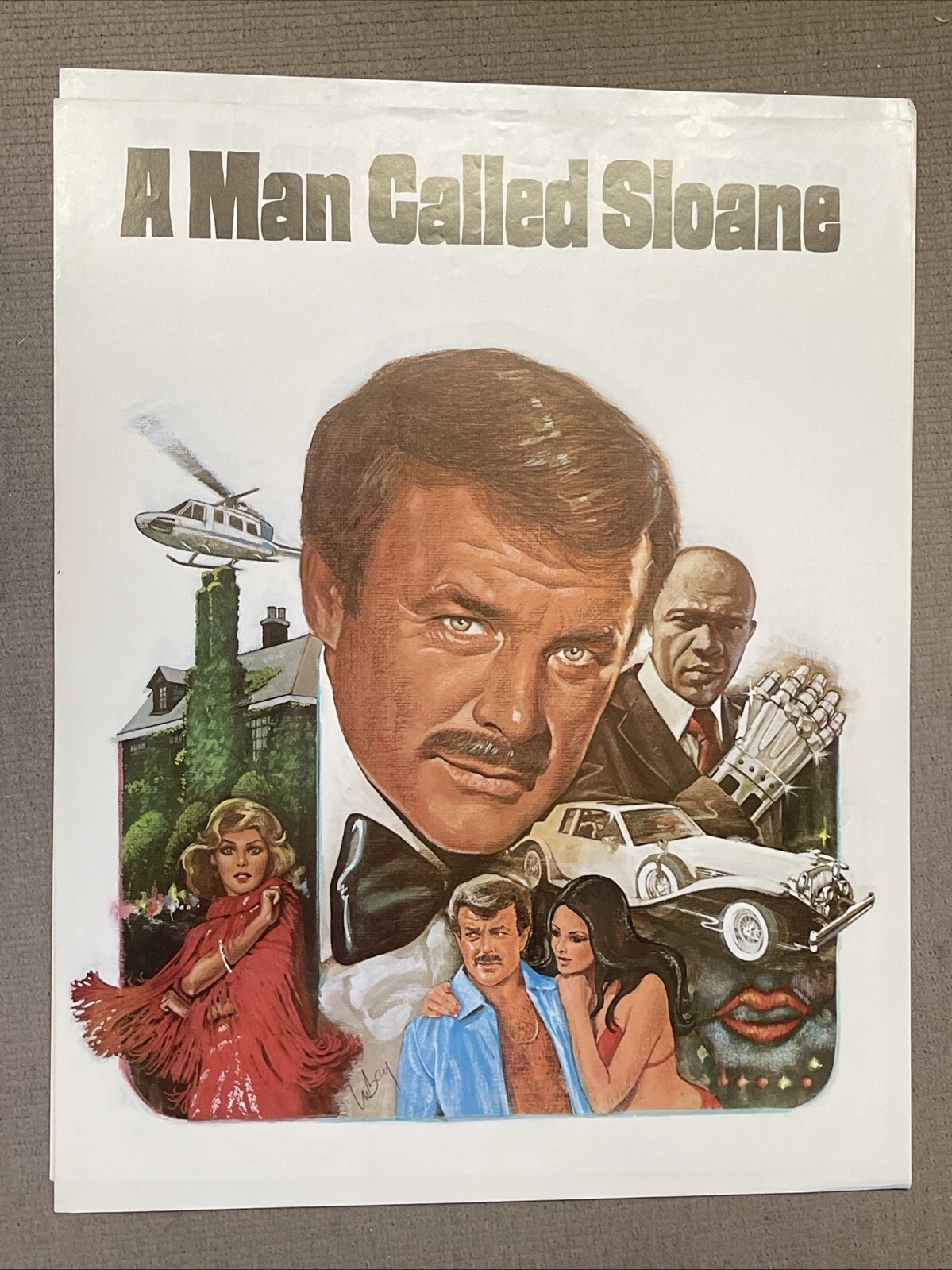A Man Called Sloane Promo Poster - 5 Awesome Things on eBay this week
