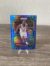 ALEC BURKS 2021-22 PRIZM BASKETBALL 75th ANNIVERSARY BLUE SP