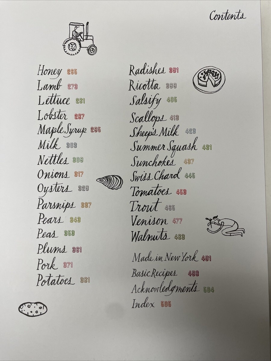 （美品）I ♥ NY: Ingredients and Recipes 美品）I ♥ NY: Ingredients and Recipes Daniel Humm and Will