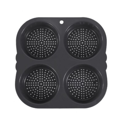 Burger Bun Mold Heat-Resistant Silicone Hamburger Bun Silicone Material