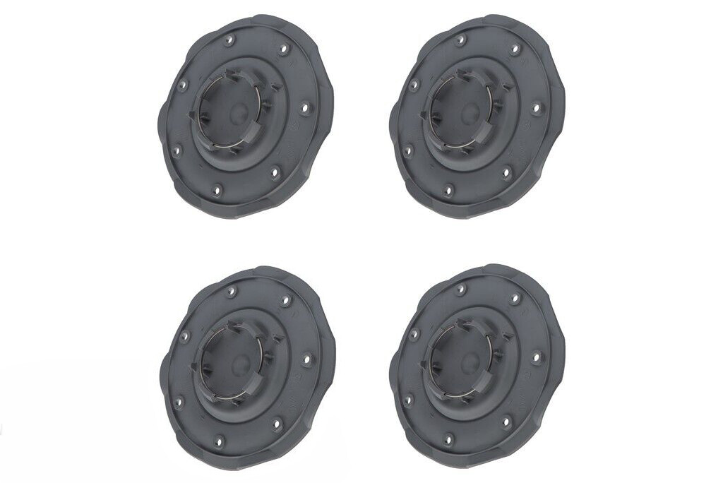 0609 VW Volkswagen GTI & 0610 Jetta Wheel Center Caps Set OEM