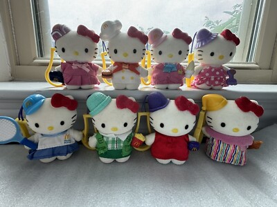 2000 McDonald's Happy Meal Hello Kitty Toys Keychain Set | eBay
