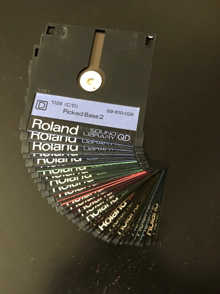 Roland QD Quick Disk (1xUsed) no Box