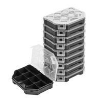 10X Sortimentskasten Tager 142X195X40 Sortimentsbox Kistenberg Sortierbox