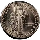 1919 Mercury Dime ~ BU/Uncirculated ~~ 90% Silver — photo 2