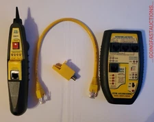 Triplett Byte Brothers TVR 10/100/1000 LAN Tester Tracer & Probe Hub Cable Tone