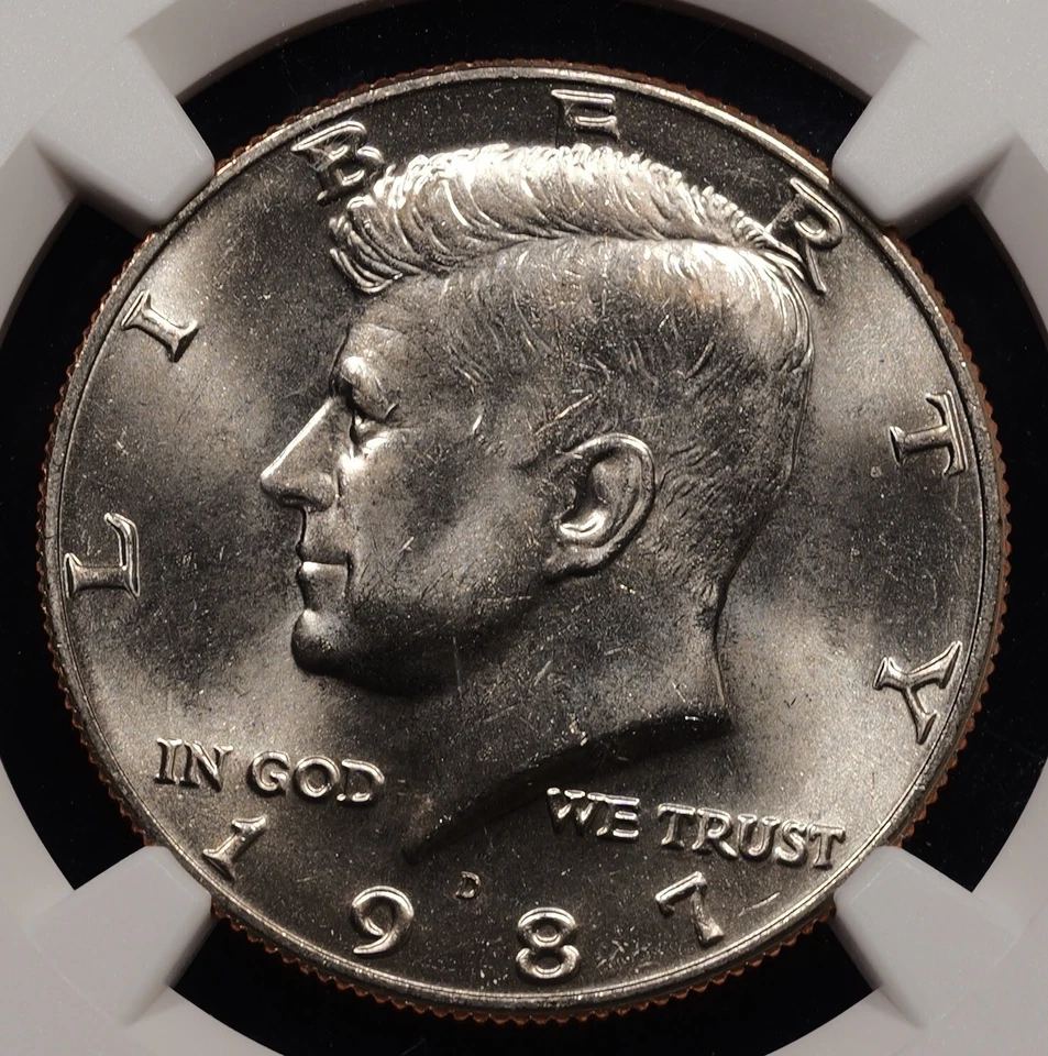 1987-D Kennedy Half Dollar 50c - NGC GRADED MS67 *SUPERB* - Image 2 of 4
