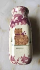 ALPINE POTTERY Roseville Ohio Cat Sponge Ware Small Milk Bottle Vase (5") 1996