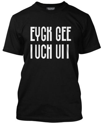 EYGK GEE - F**k Off Funny Slogan Folded Tee - Hipster Cool Fashion T-Shirt