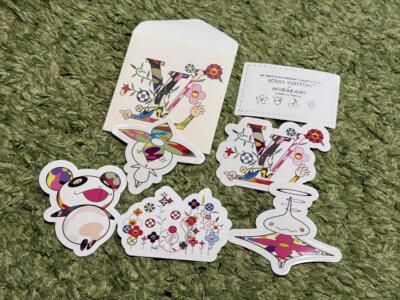 LOUIS VUITTON×TAKASHI MURAKAMI ★ ステッカー Takashi Murakami x Louis Vuitton 20th Anniversary