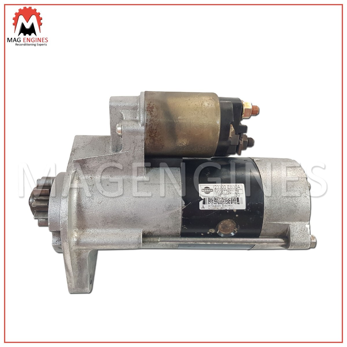 23300-EB300 STARTER MOTOR NISSAN YD25 D40 DCi FOR NAVARA
