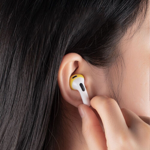 1 par de fundas de silicona antideslizantes para auriculares para Apple AirPods 3 Earpo ~ - Imagen 6 de 12