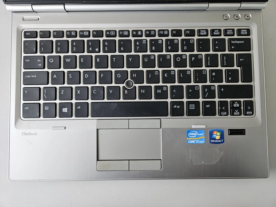 HP EliteBook 2570p 256GB SSD 12GB i7-3520M Win10Pro FAULTY KEYBOARD - Image 2 of 4