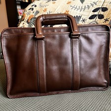 Coach Embassy Briefcase Hudson Commuter Brown...