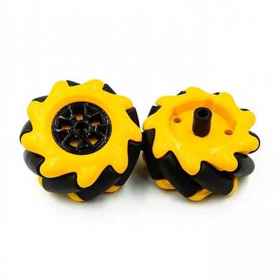 Räder Omnidirektionales Rad Zubehör 1-Kit ABS/Gummi Autoteil Künstliche Radform