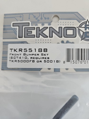 Tekno RC Front Bumper Set SCT410.3 TKR5518B (Requires TKR5000FB or TKR50018) - Picture 2 of 2
