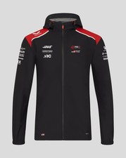Haas Racing F1 2026 Team Rain Jacket - Black