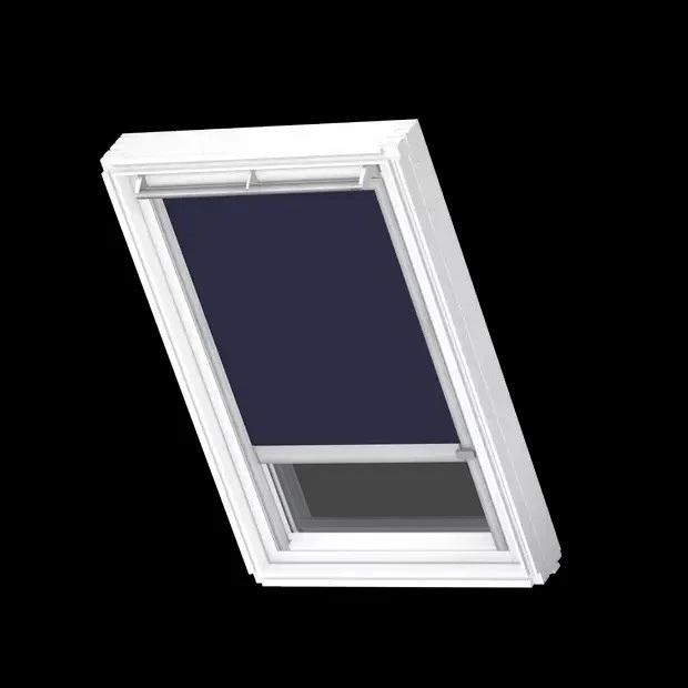 Tenda Oscurante Originale VELUX Per Finestre C02 - Beige Chiaro Con Guide Grigie