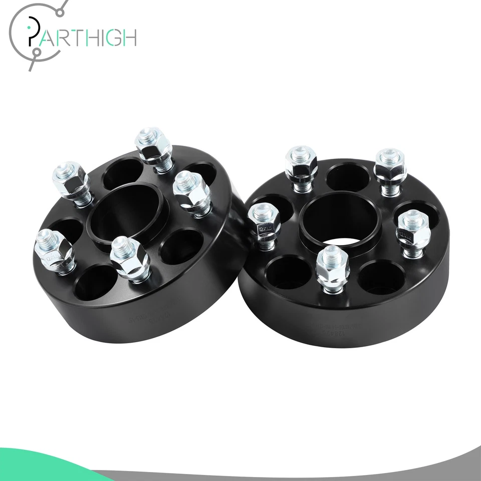 Espaciadores de rueda centrados en el cubo para Toyota Matrix Prius 5x100 (4) 1,5" de grosor 12x1,5 Foto 2 de 4