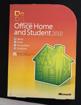 Microsoft Office Home & Student 2010 - Deutsch - 79G-01904 -für 3 PCs