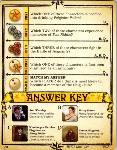 HARRY POTTER Pictopia Game cards 2019 (you pick) Prospero Hall singles Free Ship - Picture 119 of 123