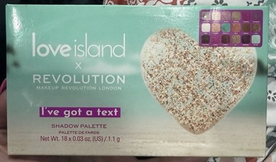 Revolution x Love Island Eyeshadow Palette Ive Got A Text 18 Shades BNIB SEALED